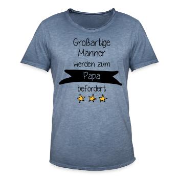 Großartige Männer 2 - Männer Vintage T-Shirt - Vintage Denim - Vorne - Jose (178cm)