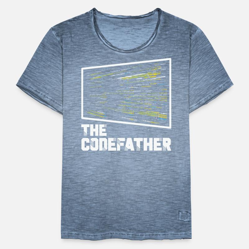 Le Codefather Programmeur Codage Coder Drôle T-shirt vintage Homme