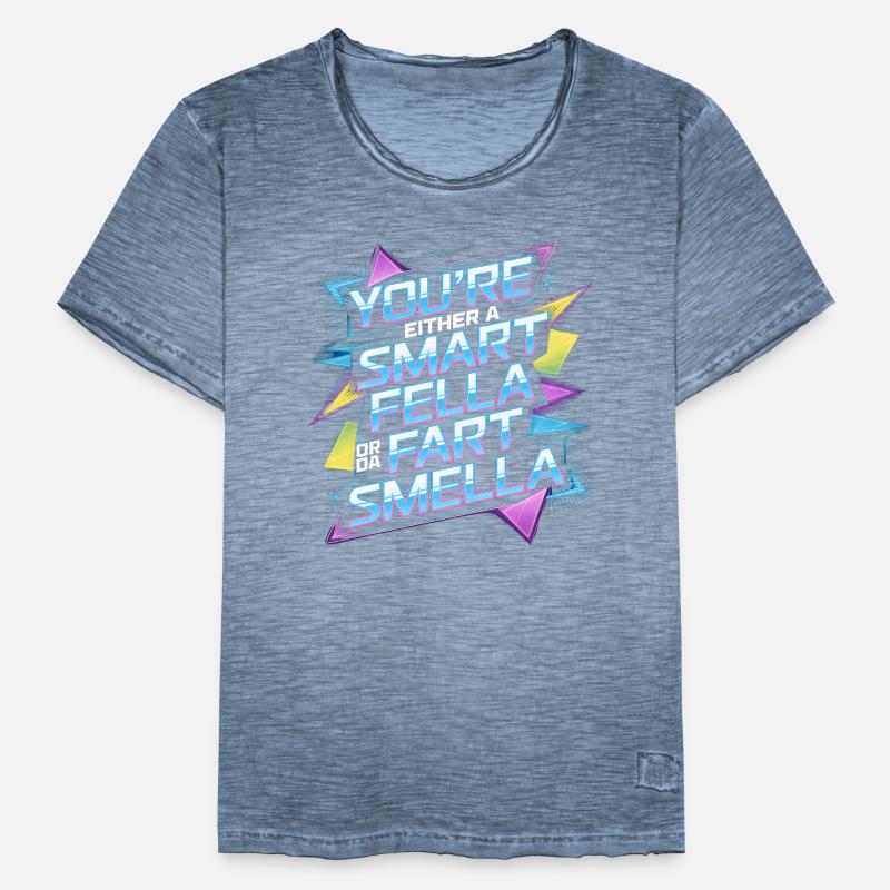 Du bist entweder ein kluger Kerl oder ein Furz-Sme Männer Vintage T-Shirt