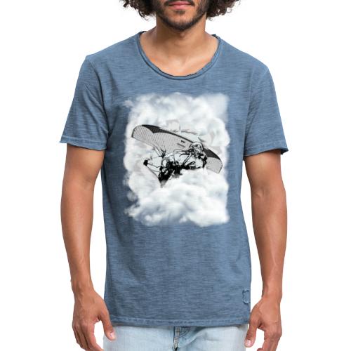 Du kan flyve. Paragliding i skyerne - Herre vintage T-shirt