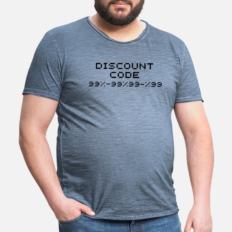 Code de réduction/code de rabais 99 T-shirt vintage Homme