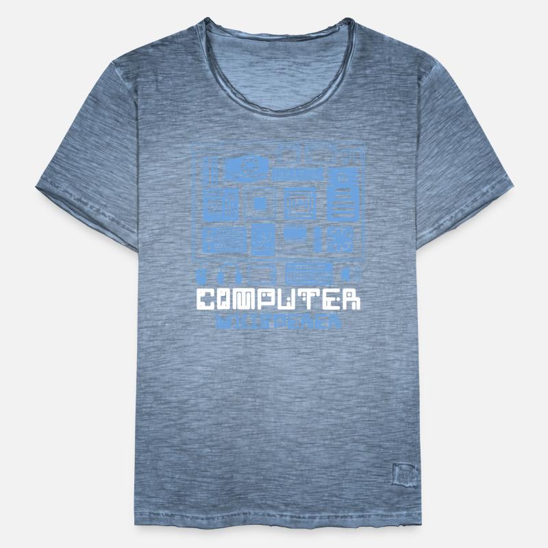 Technical Support Technology Programmer Men's Vintage T-Shirt