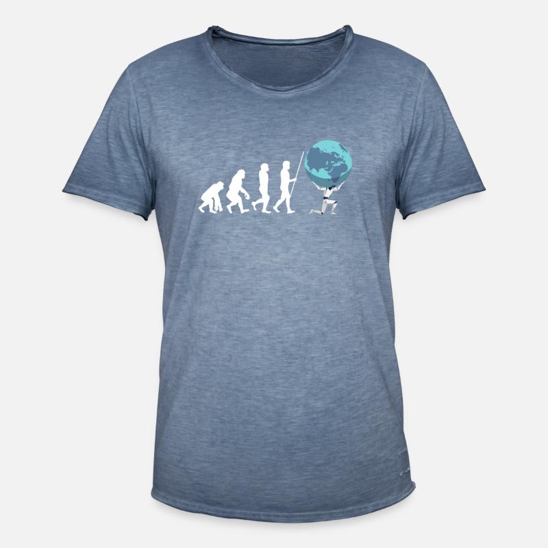 Artificial Intelligence Ai Chat - Männer Vintage T-Shirt - Vintage Denim