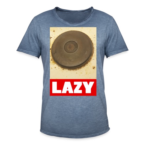 Lazy - Miesten vintage t-paita