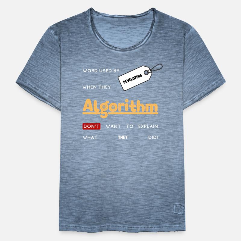Algorithm Männer Vintage T-Shirt