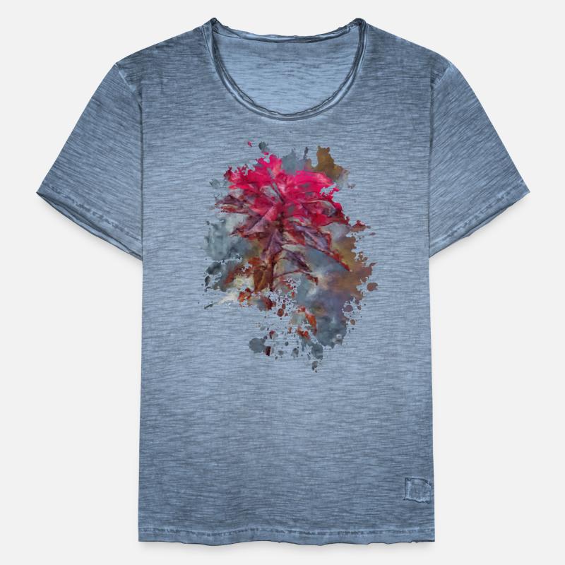 Herbst Männer Vintage T-Shirt