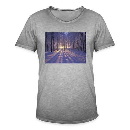 Wintercollectie - Mannen Vintage T-shirt