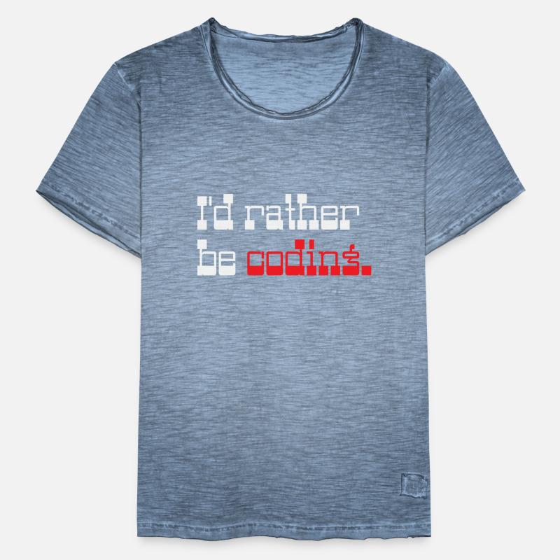 Je préfère coder Programmer Coder T-shirt vintage Homme
