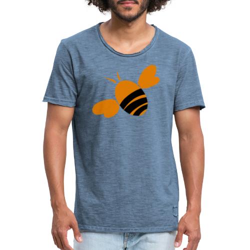 Bee - Vintage-T-shirt herr
