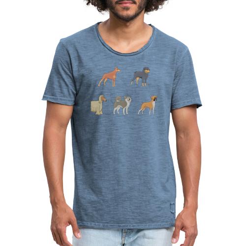 DOGS - Männer Vintage T-Shirt