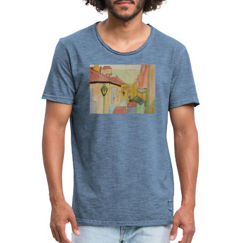 Abstrakte Kunst Motiv 8 - Männer Vintage T-Shirt