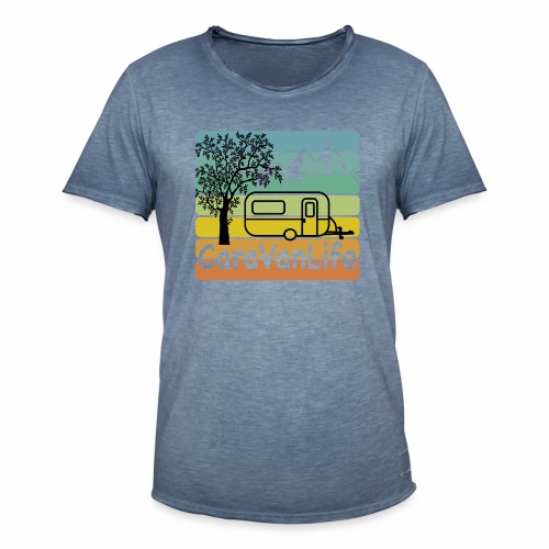 caravan life - Männer Vintage T-Shirt