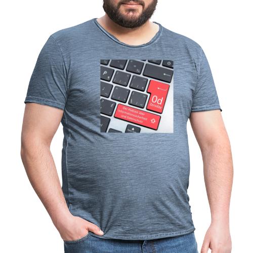 Zeroday Logo - Männer Vintage T-Shirt