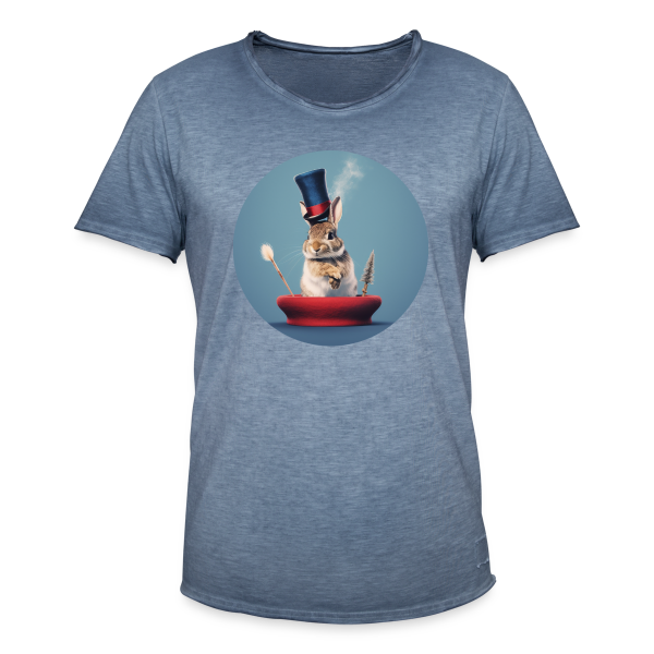 Conversionzauber "Zauber-Bunny" - Männer Vintage T-Shirt