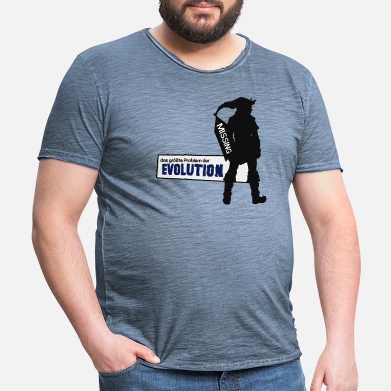 Missing Link - Das größte Problem der Evolution Männer Vintage T-Shirt