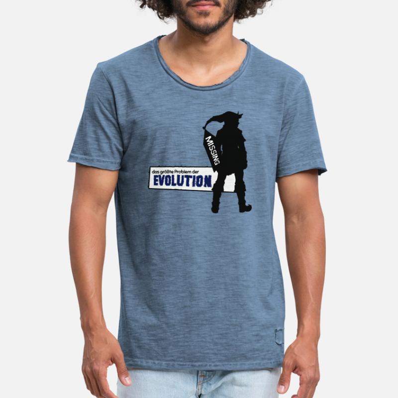 Missing Link - Das größte Problem der Evolution Männer Vintage T-Shirt