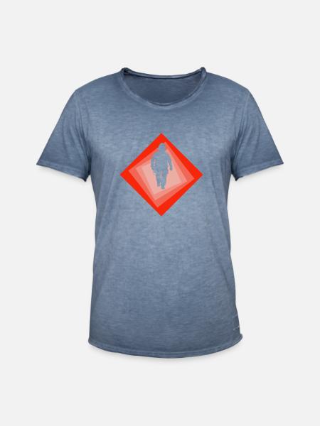 Firefighter Firefighter Firefighter - Men's Vintage T-Shirt - vintage denim