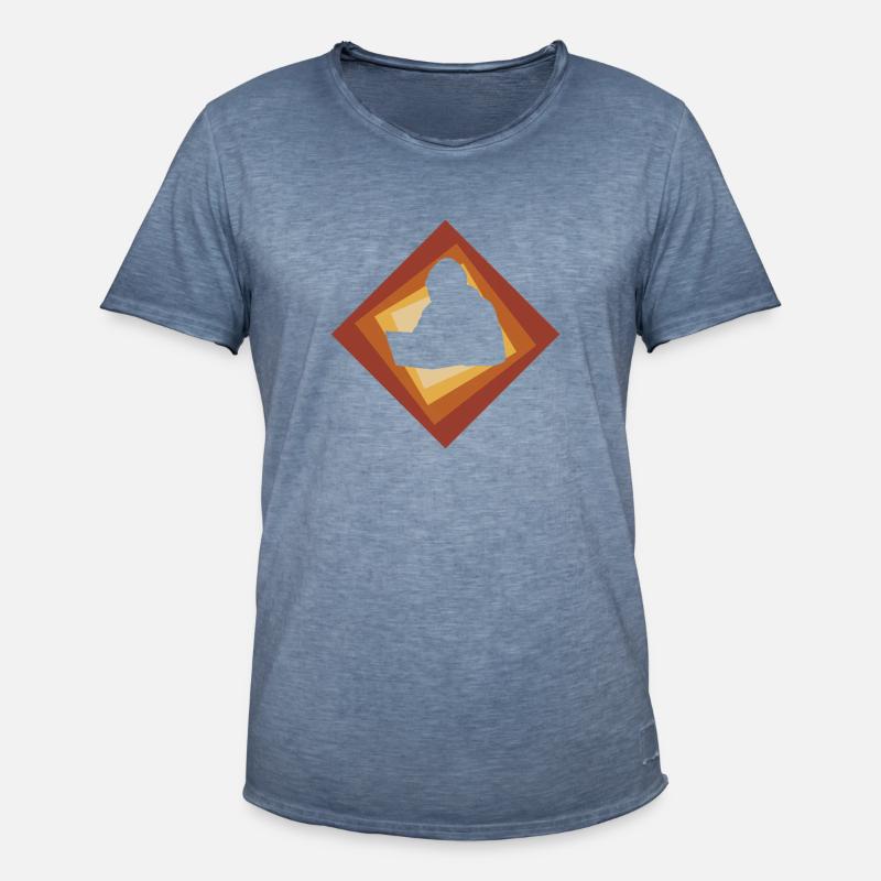 Hacker Informatik Student Hacken - Männer Vintage T-Shirt - Vintage Denim