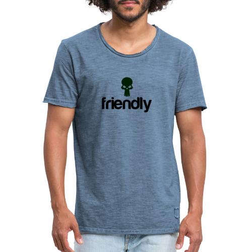 friendly - Männer Vintage T-Shirt