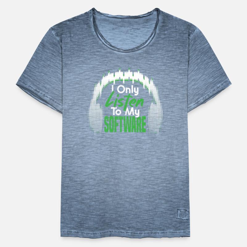 Programmierer Coder Software Entwickler Männer Vintage T-Shirt