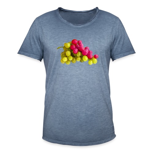 Weintrauben 01 - Männer Vintage T-Shirt