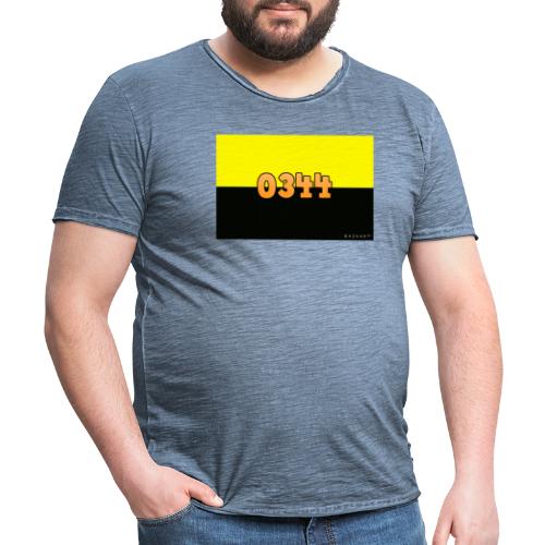 0344 - Mannen Vintage T-shirt