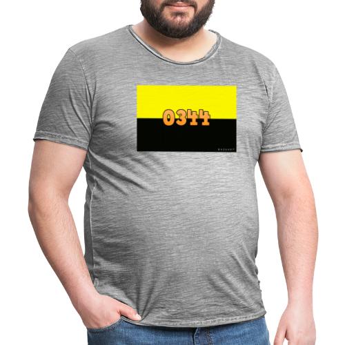 0344 - Mannen Vintage T-shirt
