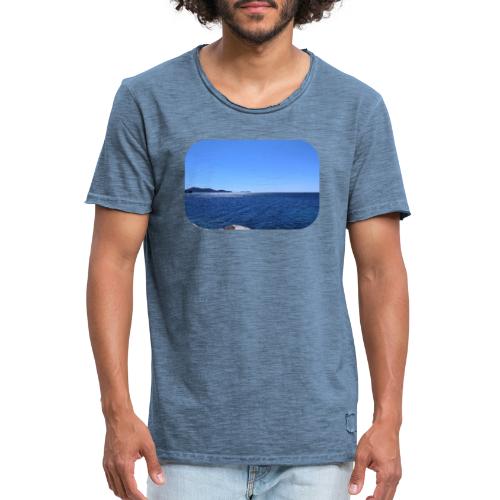L'horizon depuis le bord - T-shirt vintage Homme