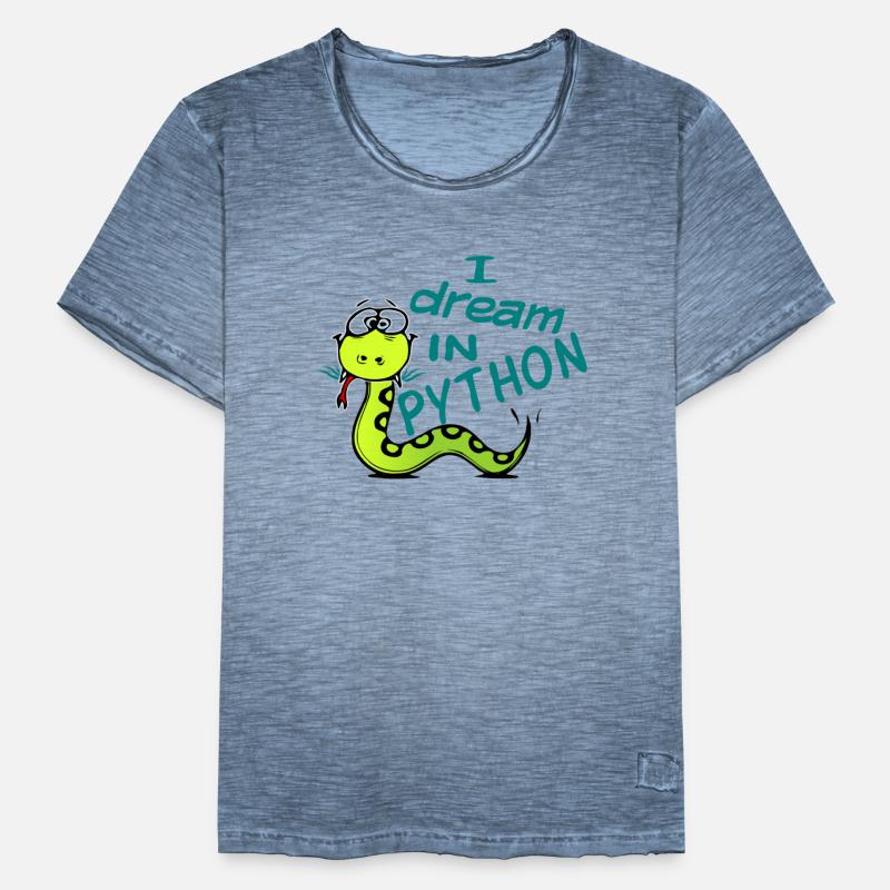 Python programmer Men's Vintage T-Shirt