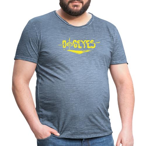 Dogeyes Logo - Men's Vintage T-Shirt