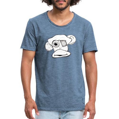Monkey Face - T-shirt vintage Homme