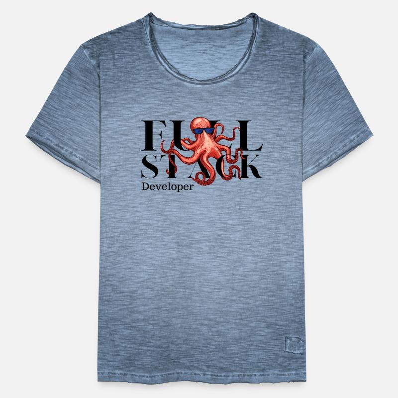 Full Stack Developer - Krake - IT - Developer Men's Vintage T-Shirt