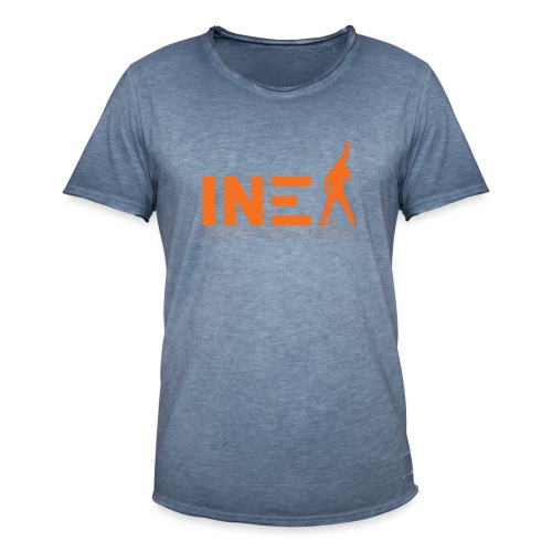 New Logo INEX sans fond orange QUEEN TRIBUTE BAND - T-shirt vintage Homme