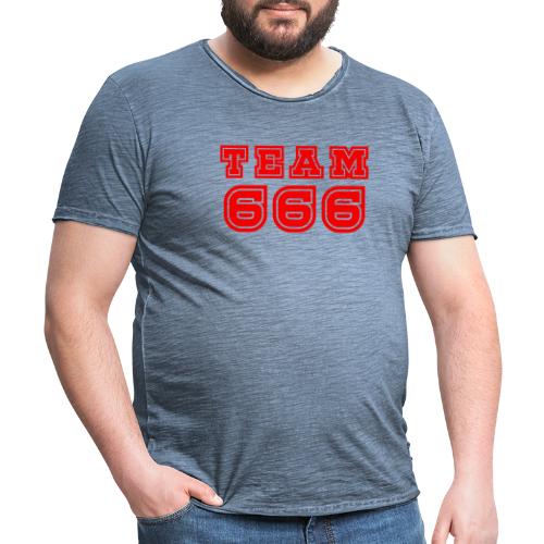 Team 666 - Männer Vintage T-Shirt