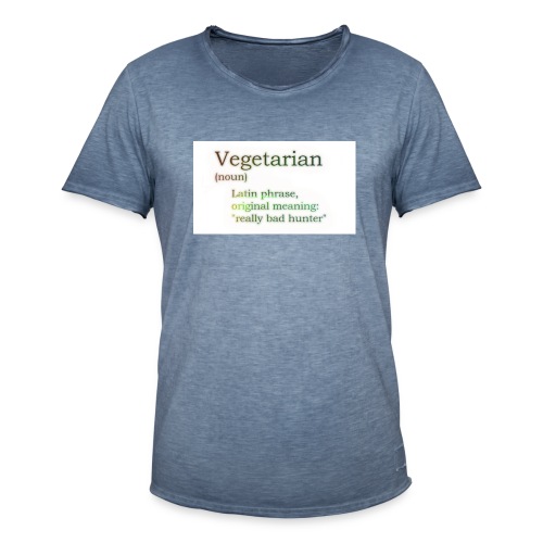funny-vegetarian - Men's Vintage T-Shirt