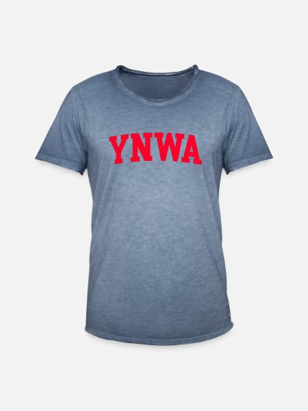 ynwa - Men's Vintage T-Shirt - vintage denim