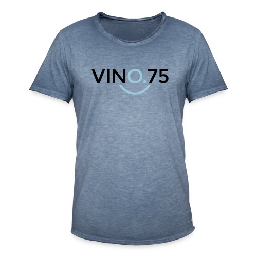 VINO75 - Maglietta vintage da uomo