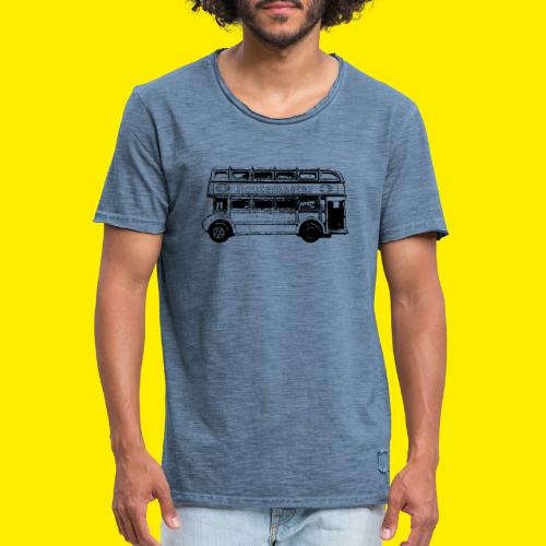 Routemaster London Bus - Men's Vintage T-Shirt