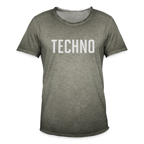 TECHNO - Men's Vintage T-Shirt