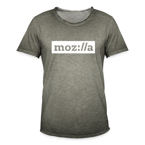 Mozilla - T-shirt vintage Homme