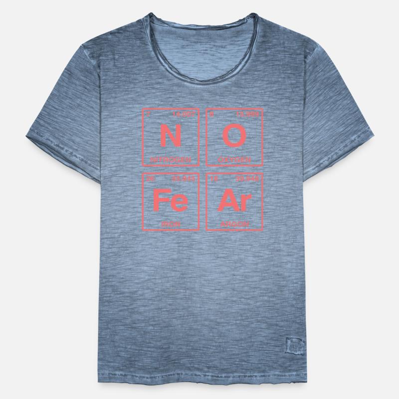 NO FEAR - avec des éléments du système de perdiode T-shirt vintage Homme