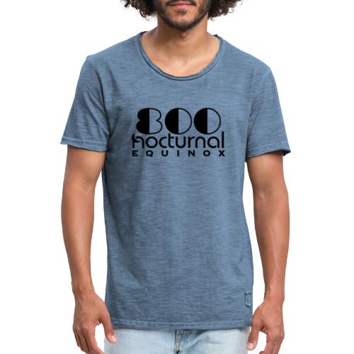 nocturnal 800 Equinox Black - Men's Vintage T-Shirt