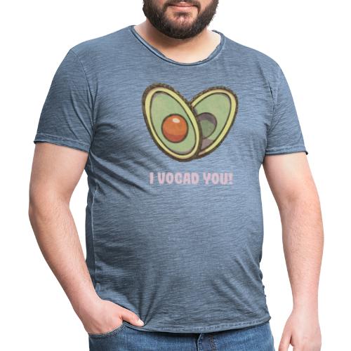 Avocado Liebe - Koszulka męska vintage