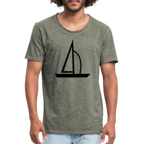 Segelboot - Männer Vintage T-Shirt