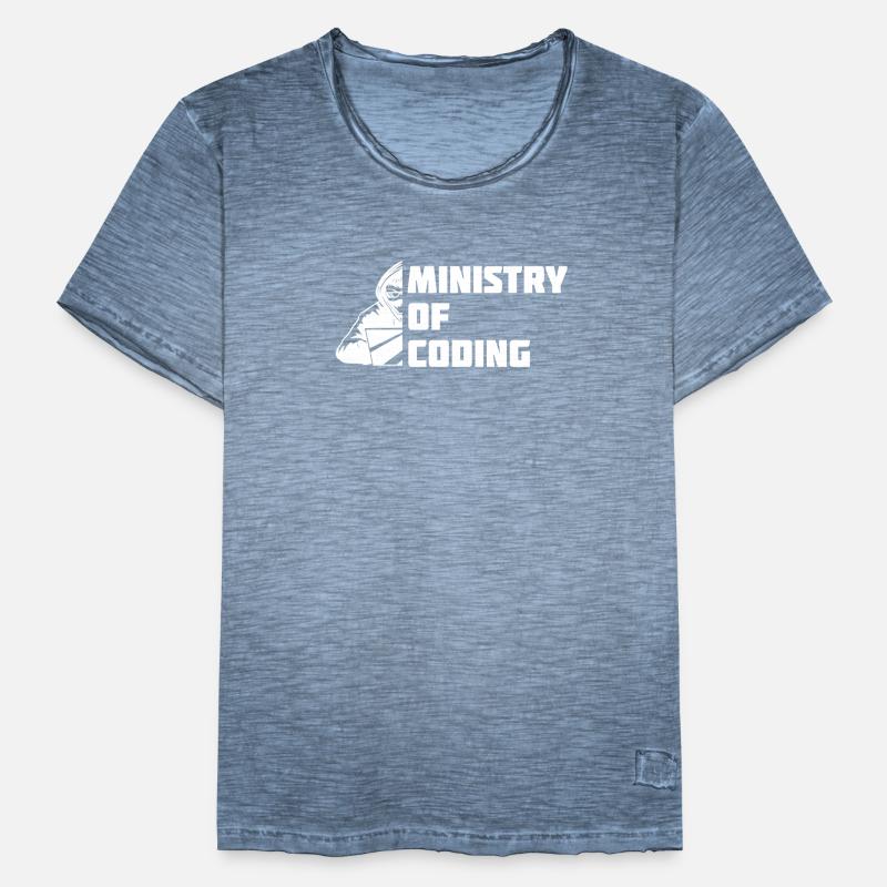 Developer Coder Programmer Ministry Men's Vintage T-Shirt