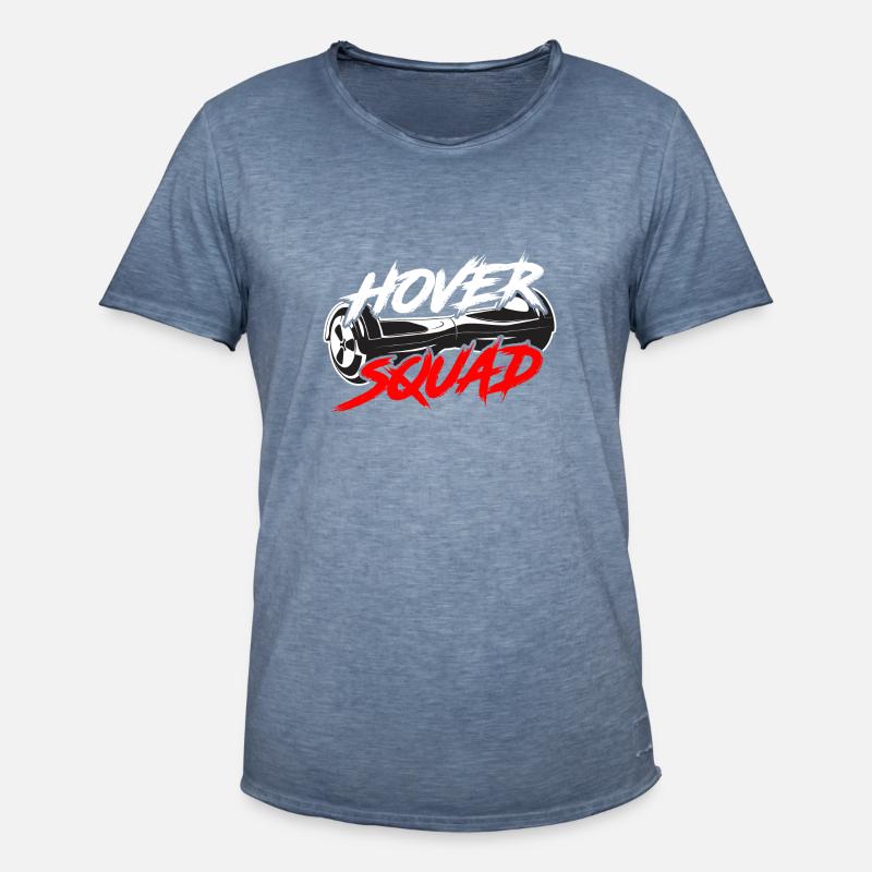 Hoverboard Hover Board Geschenk - Männer Vintage T-Shirt - Vintage Denim