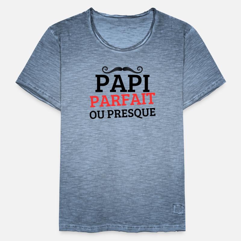 PAPI PERFEKT oder FAST PERFEKT Männer Vintage T-Shirt
