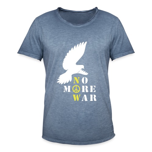No More War Now Silhouette - Männer Vintage T-Shirt