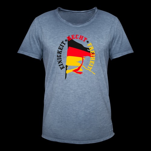 Einigkeit - Recht - Freiheit - Herre vintage T-shirt