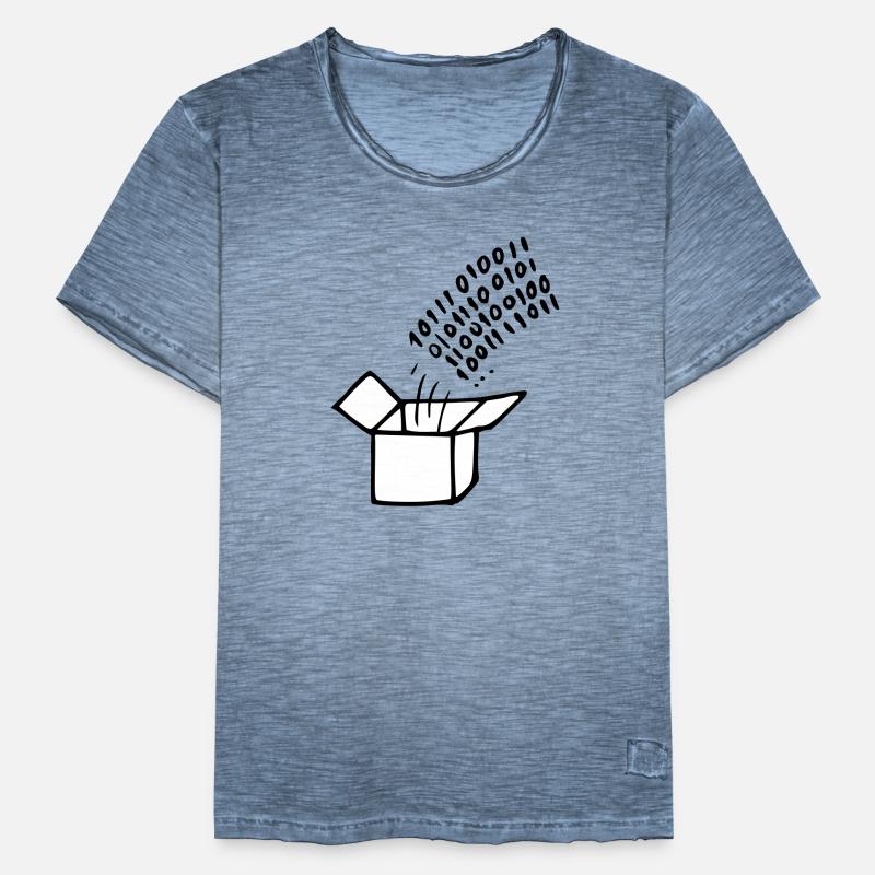 OpenSource Code T-shirt vintage Homme